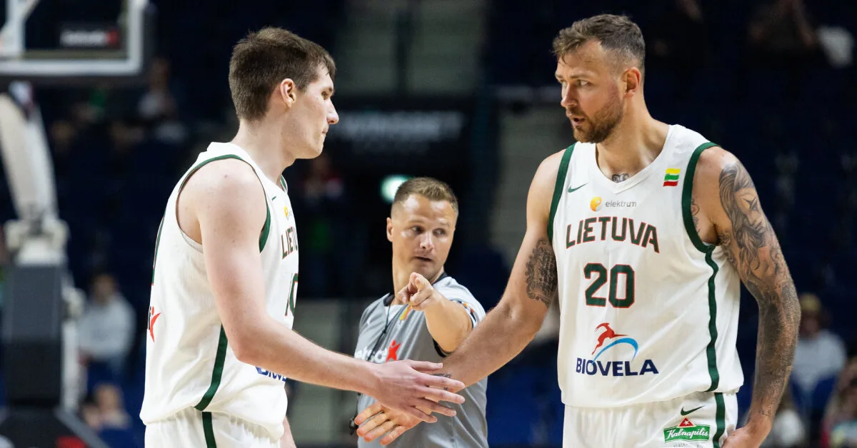 In the Lithuanian national team’s twelve – Motiejūnas’ return and one remaining unknown