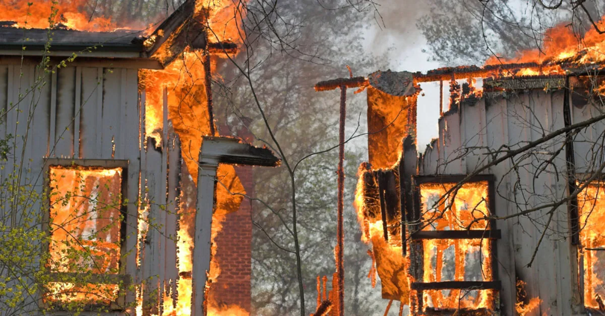 "The building was insured": firefighters saved the residents' property, insurers may also help