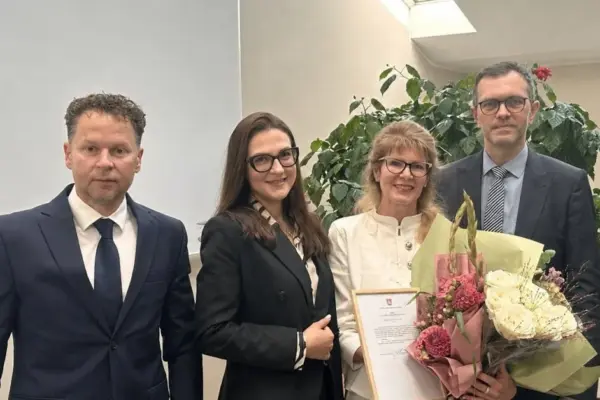 Presented the new Chairwoman of the Kaunas District Court Sigita Meškauskienė – the first woman in this position since 1878