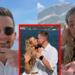 Member of the famous duo "nešvankiai" Deividas got engaged to his beloved Kamile: the proposal – by Lake Como