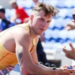 In the land of rain, a decathlete who forgot sunscreen: "I only think about the ice bath"