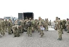 Fighters sent to the war from Grozny