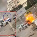 Filmed how a Russian drone hunts a market vendor: this is how everything looked after the explosion