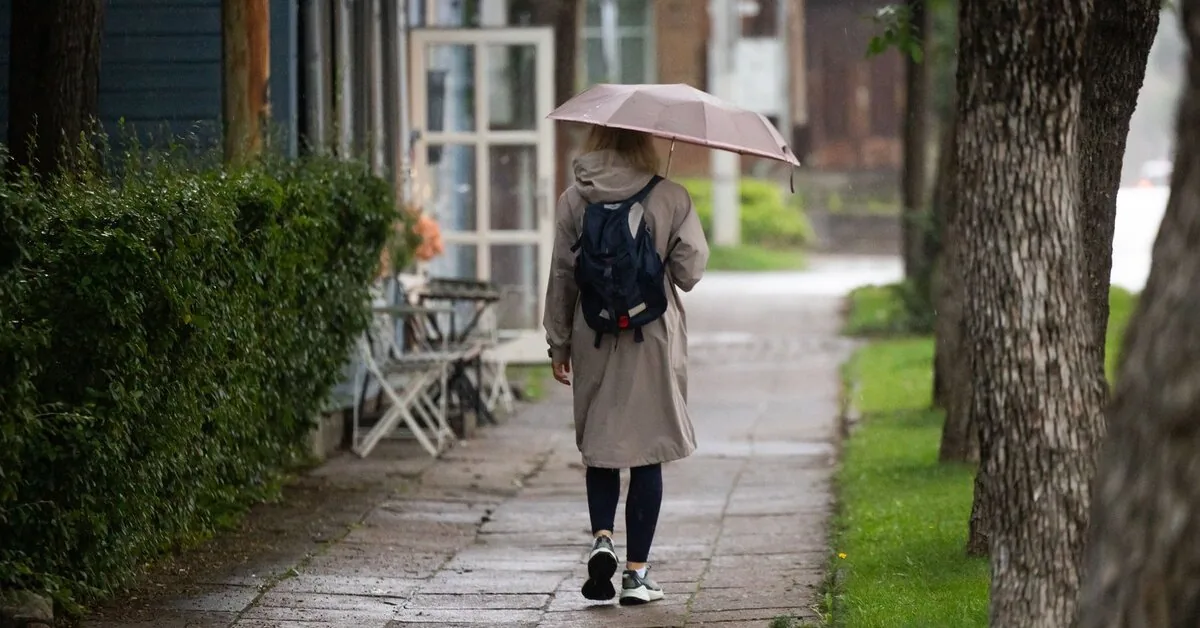 The rain will retreat, but the warmth will not decrease