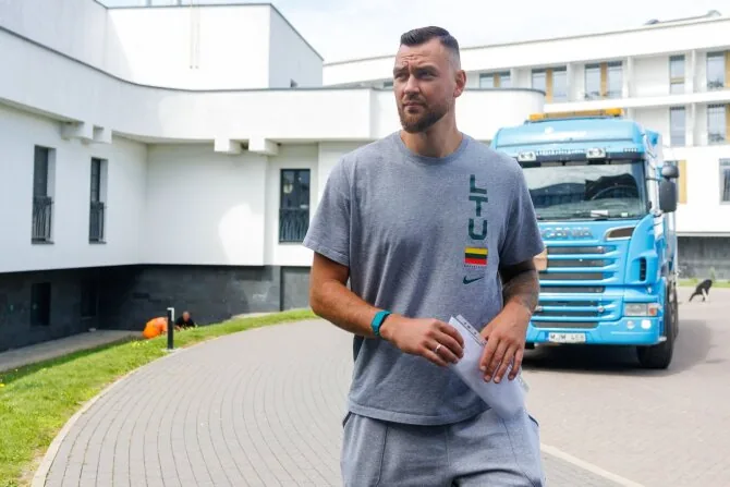Eriko Ovčarenko / BNS nuotr./Donatas Motiejūnas