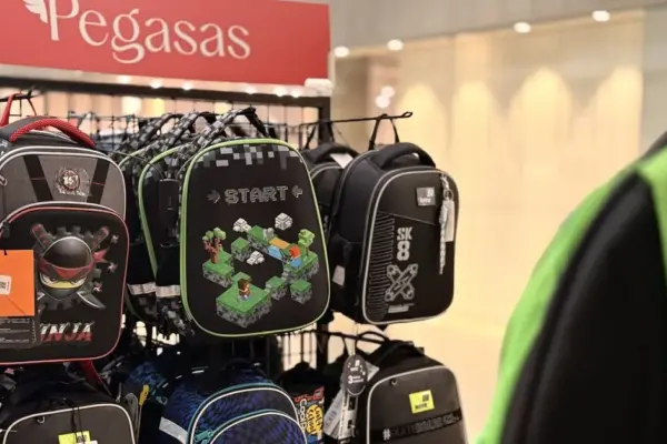 „Vilnius Outlet“ helps prepare for September: how to choose the right backpack for a child?