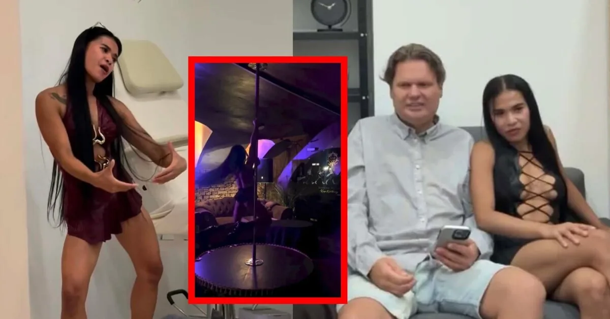 One of Volkavičius's wives Michelle – openly about working in a strip club: revealed why she does it