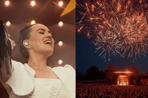 In the full Trakai Castle, Evgenya Redko announced unexpected news