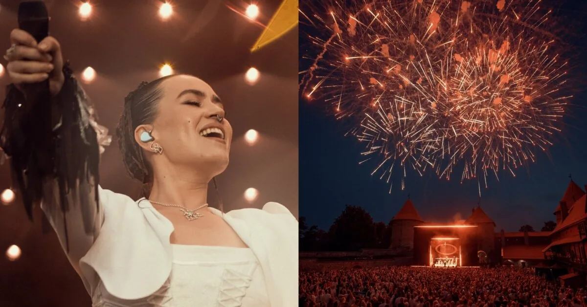 In the full Trakai Castle, Evgenya Redko announced unexpected news