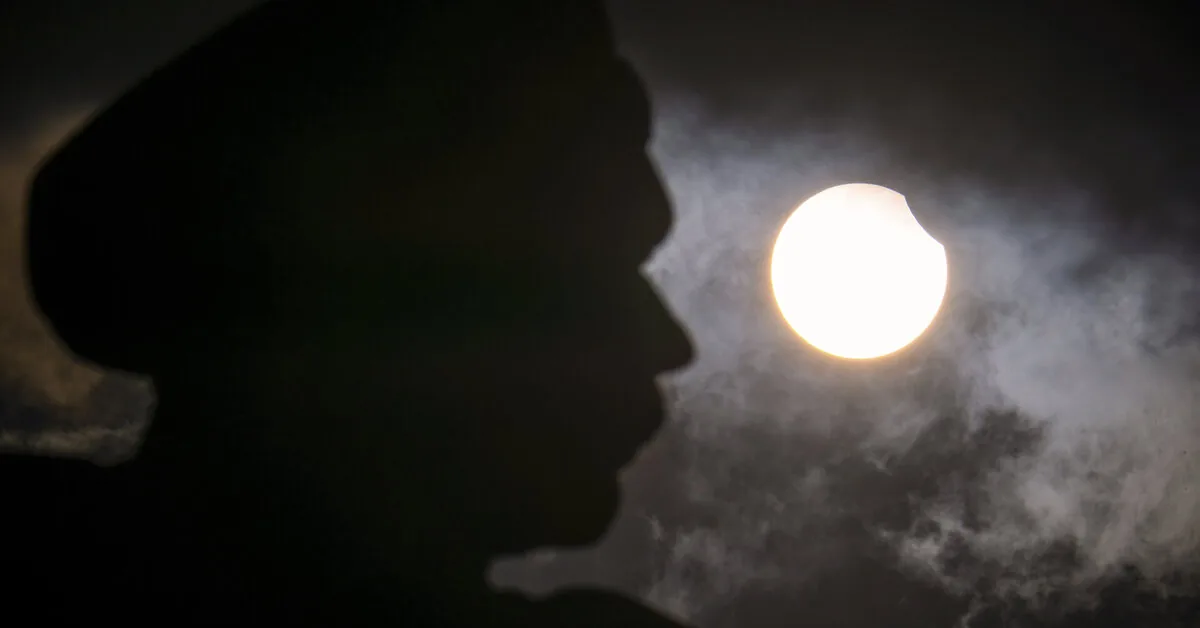 „Roskosmos“: Solar eclipse begins in the Russian Arctic