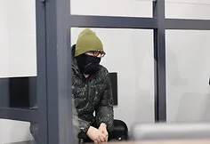 Andrejus Tokeris in court