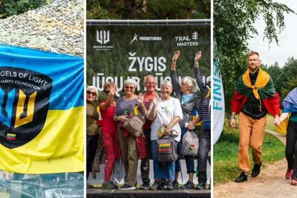 From the Baltic Way to Ukraine's Freedom: More than 20 thousand euros raised for Ukraine on the march