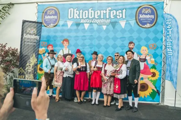 How preparations are made for the largest "Oktoberfest" in the Baltics: a specially made tent and thousands of liters of drinks