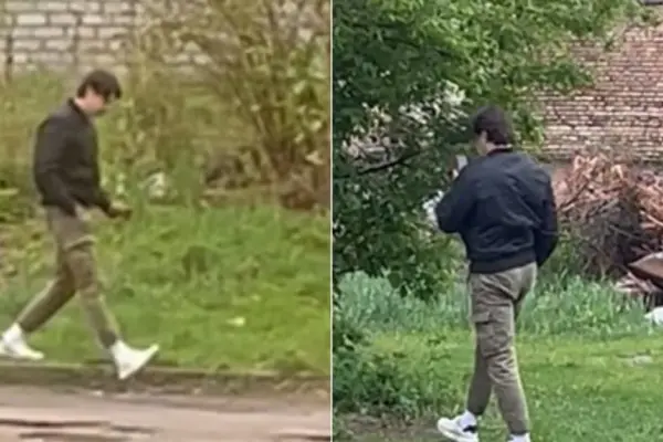 Police searching, asking for help: white shoes, black jacket, dark plans