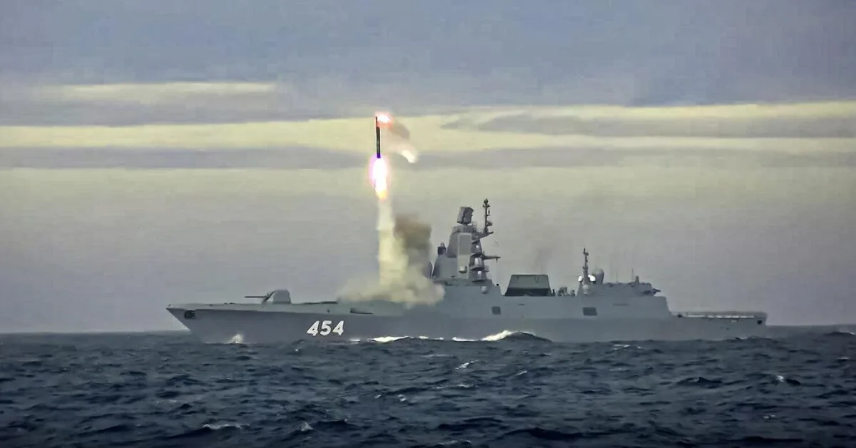 Putin unexpectedly transferred the newest Russian warship to the Baltic Sea