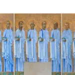 Adolfas Grušas. Sunday Gospel. Pebbles