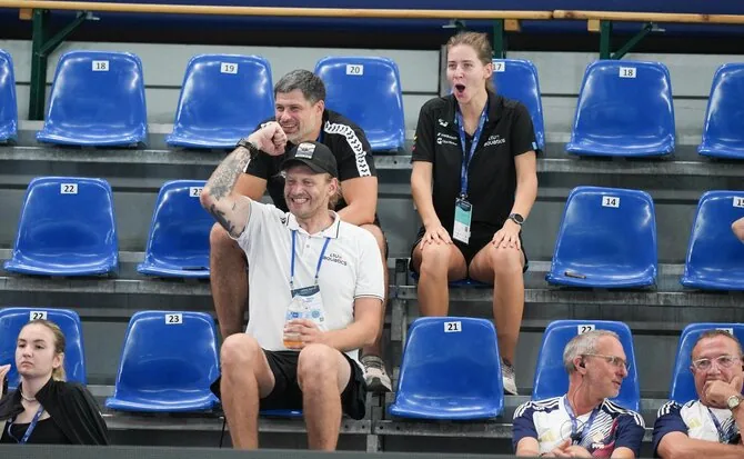 LTU Aquatics/Dariaus Kibirkščio nuotr./Europos plaukimo čempionato akimirka. Giedrius Titenis