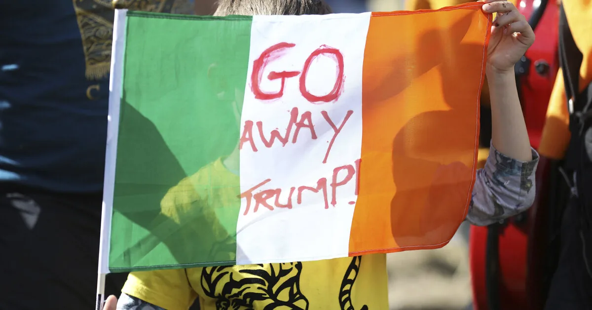 Donaldas Trumpas rugsėjį turėtų lankytis Airijoje