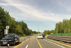 Automagistralės A1 remontas ties Kaunu
