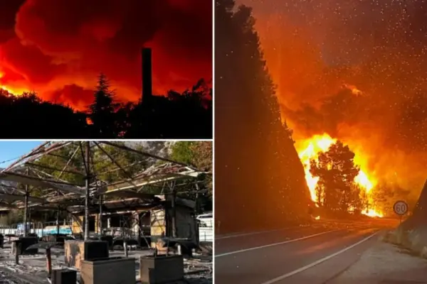 Lithuanian couple found in the epicenter of a massive fire in Croatia: "Everything changed in a flash"