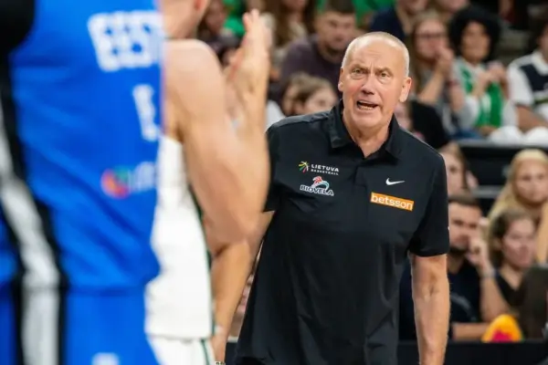 Annoyed by the question about his well-being, Kurtinaitis: "We know the importance of the game – we will go fight"
