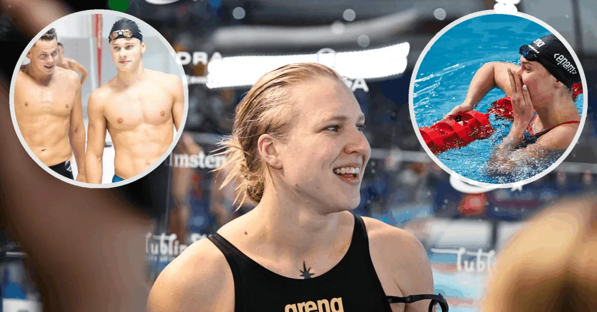 Record Lithuanian swimming team jumps into the most important competition: are 3 medals possible?