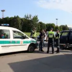 The man mounted the motorcycle but skidded on the asphalt: the police saw the reason with the naked eye