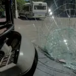 In Ukraine's Kherson, two people were injured in Russian strikes on two buses