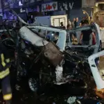 Syrian state television reports an explosion in a minibus near the capital Damascus