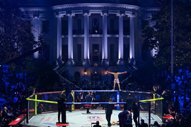 UFC event at the White House / McClatchy-Tribune