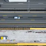 Where are the most intensive road repair works taking place?