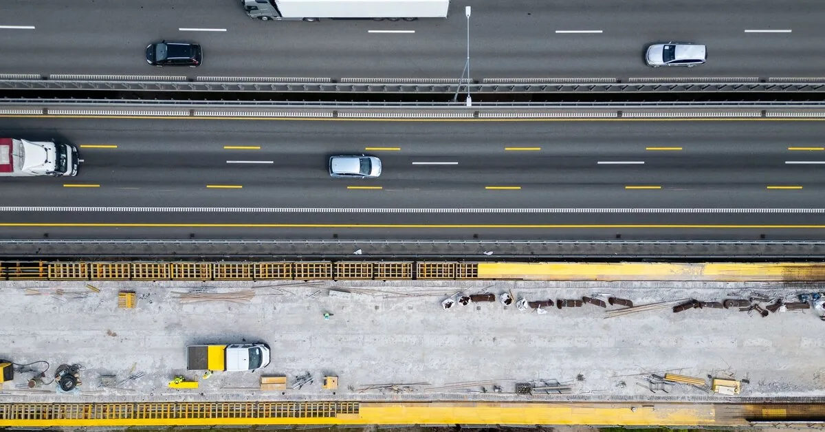 Where are the most intensive road repair works taking place?