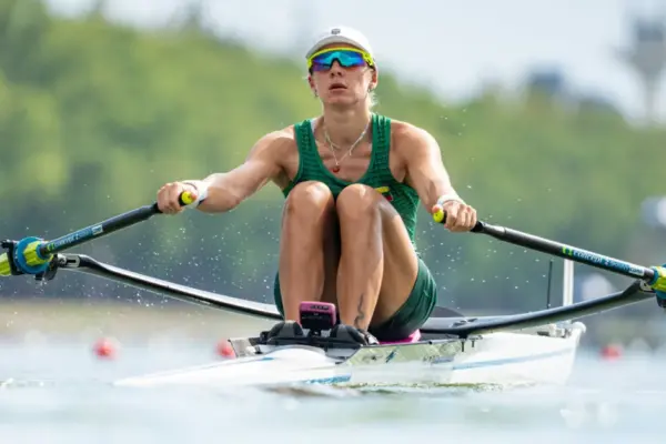 Near the Olympics – and a European Championship medal: Senkutė became the runner-up