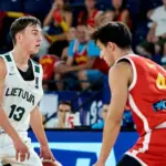 Jasikevičius' three-pointers brought the 16-year-olds close to a miracle, but they ended up without European Championship medals