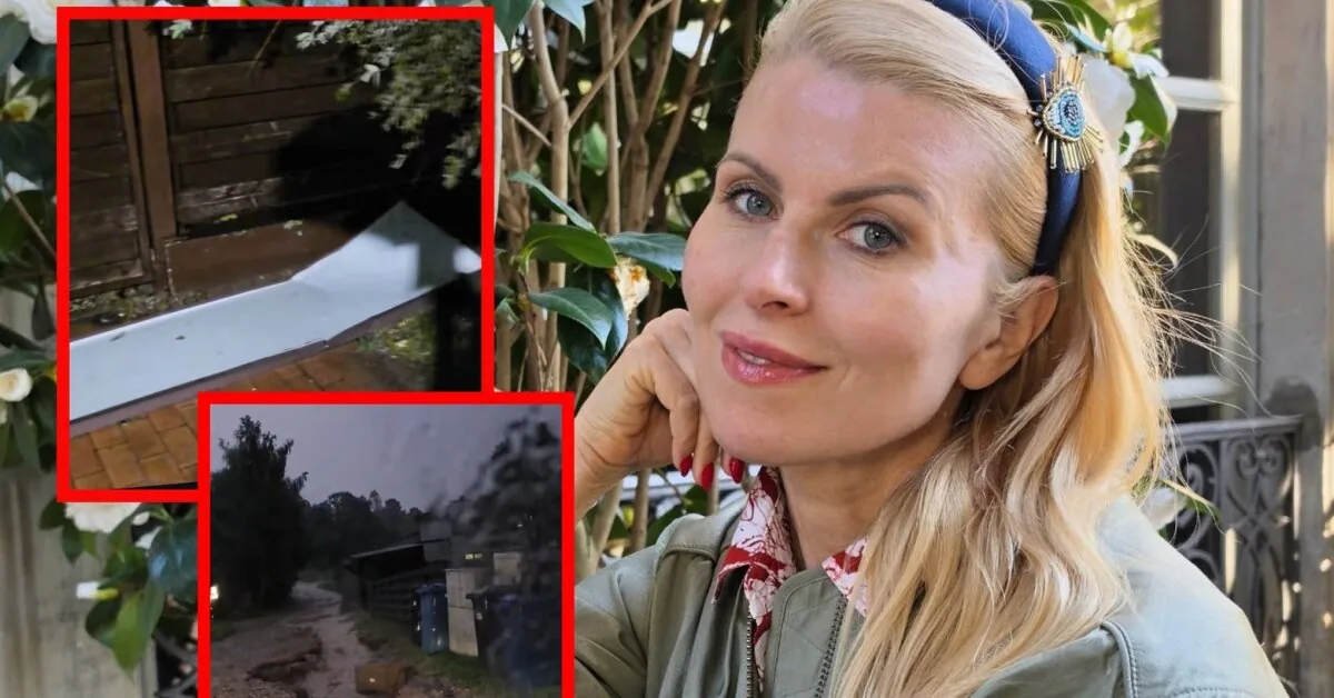 Strong storm destroyed Rūta Mikelkevičiūtė's house