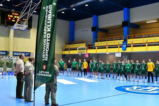 Photo by Klaipėda 'Dragūnas'/Klaipėda 'Dragūnas' handball players started their preparation for the new season victoriously