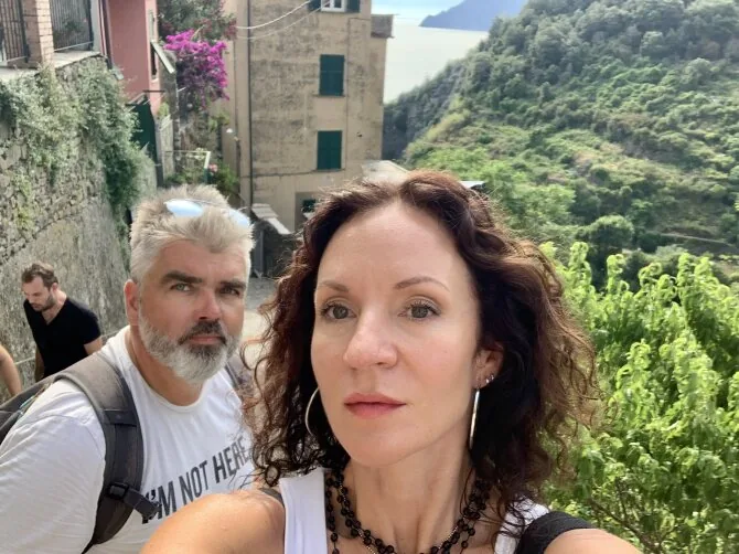 Asmeninio albumo nuotr./Livija Gradauskienė su vyru Marijumi