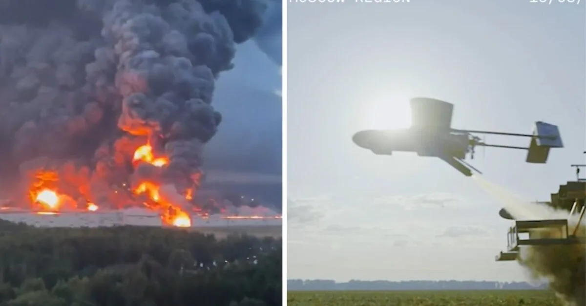 "Over morning coffee": showed a drone attack on the largest Wildberries center in Russia