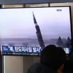 North Korea launched a ballistic missile: warned the US and South Korea ahead of military exercises