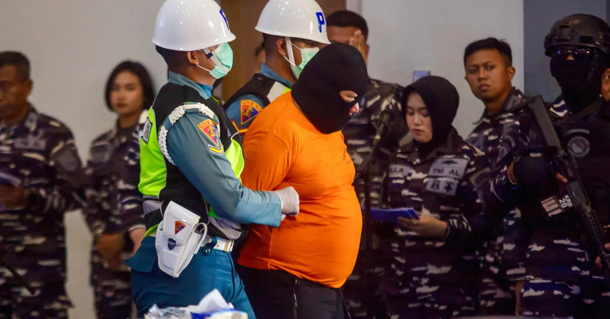 1.3 tons of ketamine seized in a major operation in Indonesia