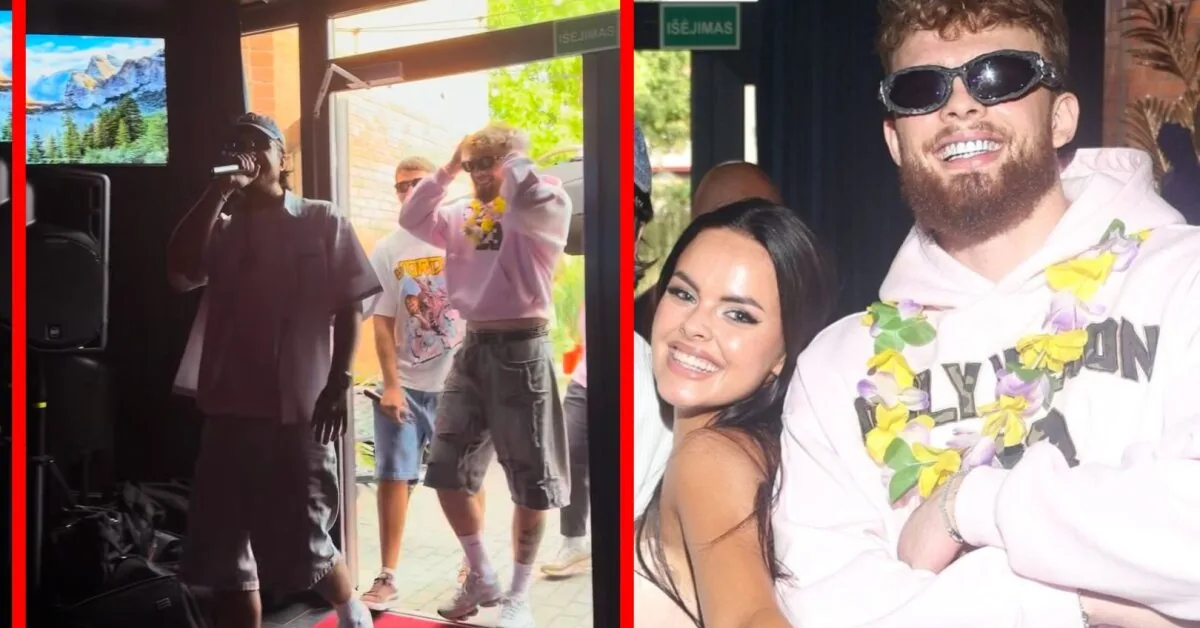 Dominykas Dirkstys wildly celebrated his sister's 20th birthday: an impressive surprise for the jubilee celebrant