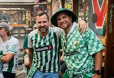 Žalgiris fans gather in the city before important matches