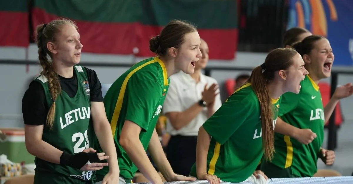 Lithuanian 18-year-olds suffered their first defeat – lost to the Austrians