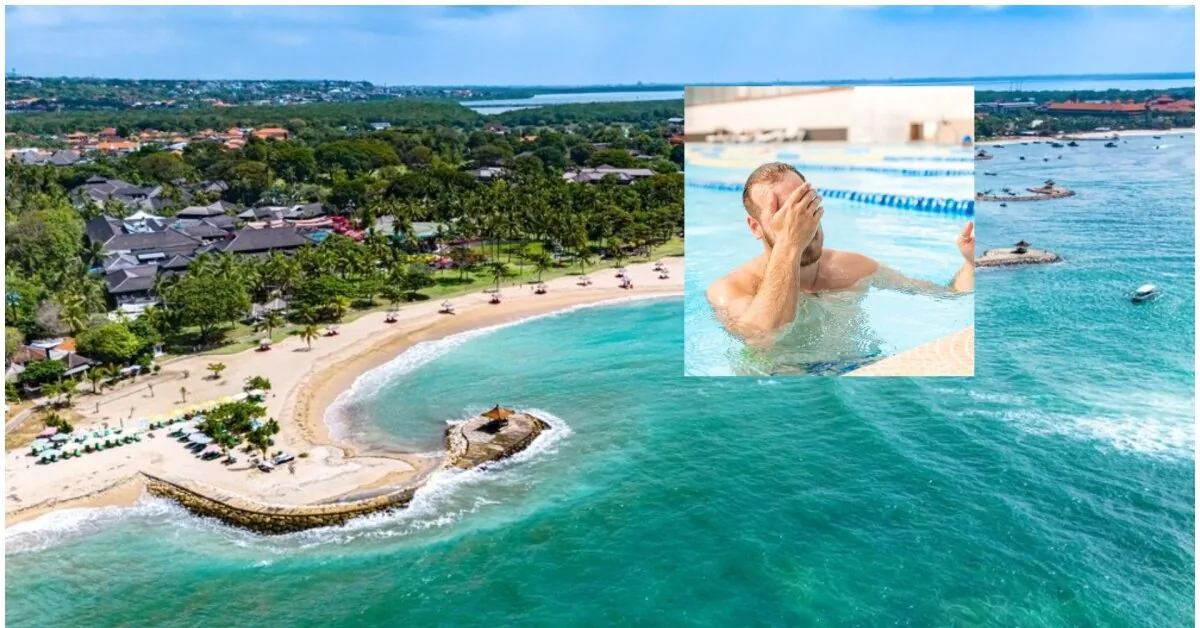 Brito vacation on a dream island ended with parasites in the eye: begs not to repeat his mistake