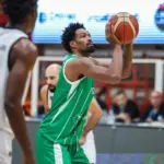„Gargžduose“ – athletic tall man from the USA
