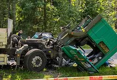 Accident near Nemenčinė