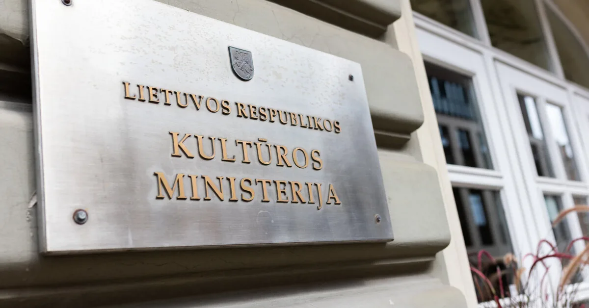 The press representative of the Minister of Culture has started duties Justinas Argustas