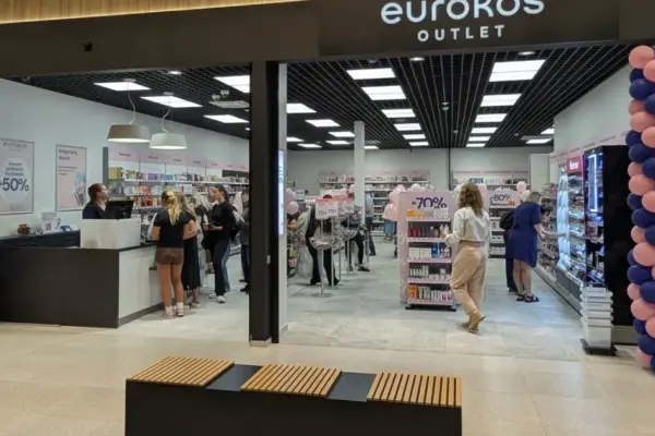 „EUROKOS“ tests a new format – opened the first outlet store in Kaunas