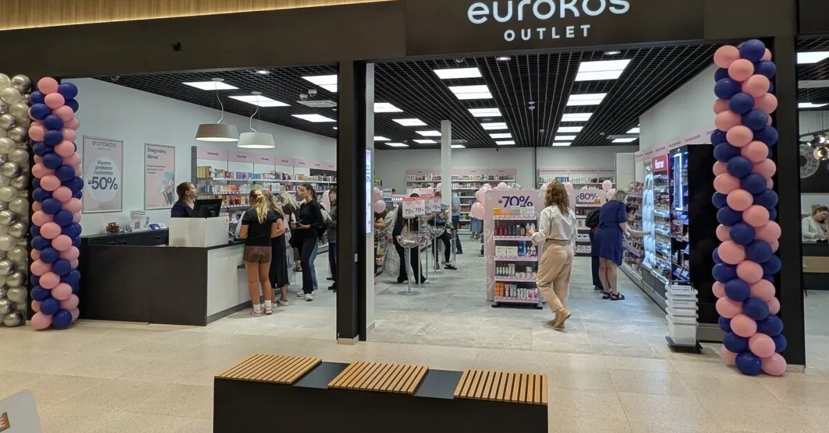 „EUROKOS“ tests a new format – opened the first outlet store in Kaunas