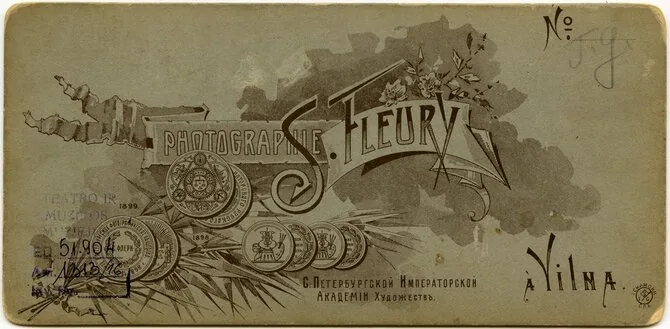 LTMKM property/Stereoscopic Fleury photo. The other side – a repeat vignette. 1900–1914